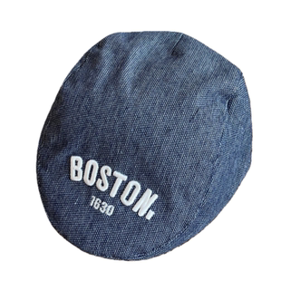 韩版小童水洗牛仔贝雷帽男女童春秋百搭前进帽个性礼帽休闲可调节