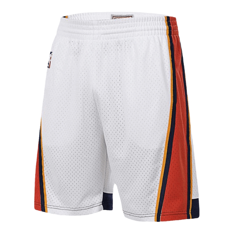 mitchell&nessNBA官方金州勇士队球迷版SW集合短裤球裤