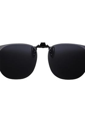 夹片式近视眼镜日夜男超轻开车专用太阳镜偏光镜片两用女墨镜夹片