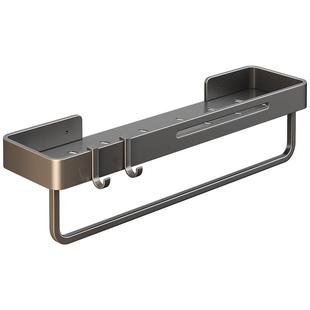 浴室置物架厕所洗手间洗漱台墙上卫生间妆品收纳挂架免打孔壁挂式