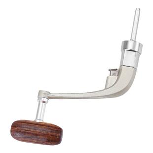 渔轮摇臂全金属纺车轮海杆抛竿鱼轮子摇把折叠摇臂换渔轮手柄配件