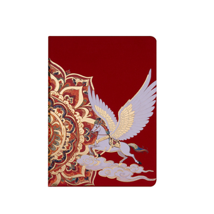 飞黄腾达马年2026年国潮日程本A5红色新款日历记事本每日计划本工作会议记录本商务办公高颜值笔记本定制logo