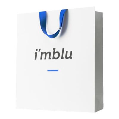 imblu礼品袋空白贺卡单拍不发