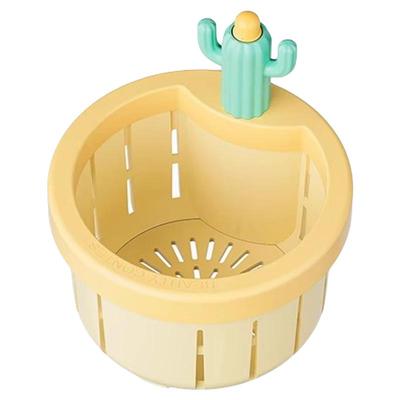 可挂式水槽沥水篮水龙头置物架