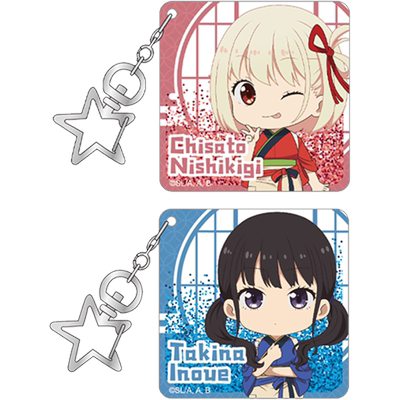 ANIPLEX莉可丽丝Q版挂件