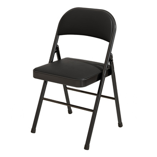 折叠麻将椅子家用便携式四把一套打牌凳子棋牌室专用靠椅久坐舒服