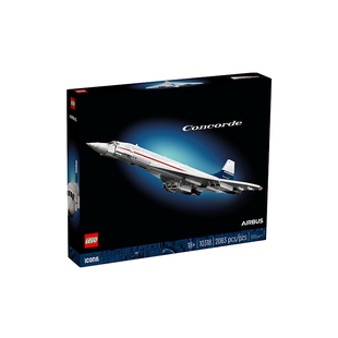 【自营】LEGO乐高10318协和式飞机客机男孩女孩益智拼搭积木玩具