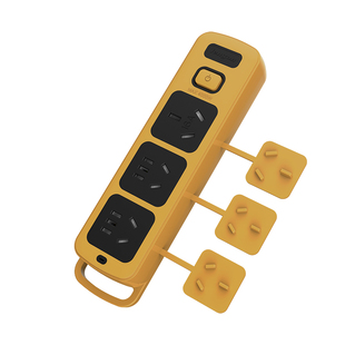 良工工程工地防尘防水插座摔不烂插板不带线防爆无线地拖板插排插