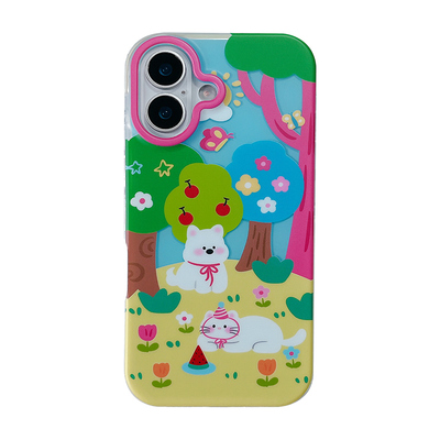 适用于iPhone亚克力可爱手机壳