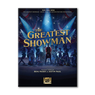 马戏之王歌舞电影原声音乐 声乐吉他和钢琴 海伦德乐谱书 THE GREATEST SHOWMAN Music from the Motion Picture HL00250373
