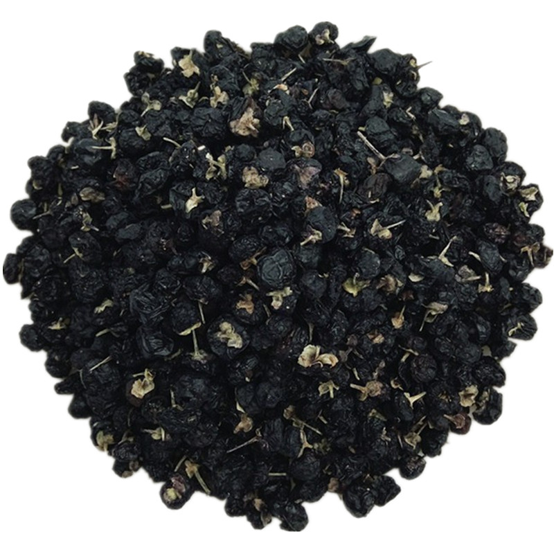 青藏高原特產(chǎn)青海格拉三江黑果枸杞 達木諾木洪中大果圓盒裝250g