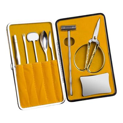 吃蟹八件套钳子神器家用不锈钢