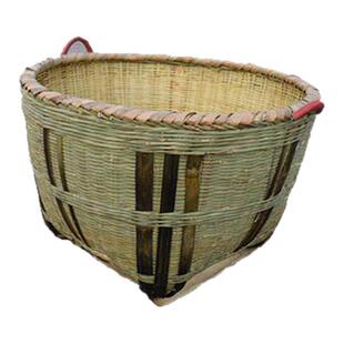 竹编大箩筐竹筐竹篮子竹篓收纳筐大号淘米箩篼水果筐粮食筐喜事筐