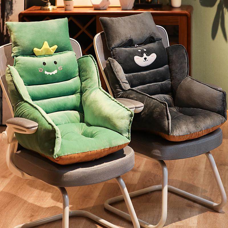 靠枕汽车腰枕腰靠上班腰垫抱枕靠垫椅子座椅靠背垫办公室护腰神器