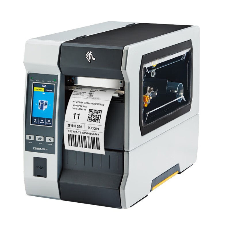 【全新】ZEBRA斑马ZT610工业级条码标签打印机超清600点热敏转印