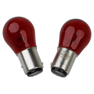 12V双尾高低斜角红泡佛山正品