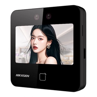 海康威视人脸识别门禁机人脸密码刷卡手机远程开门D13s门禁一体机