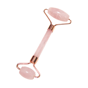 脸部按摩器玉石滚轮仪女面部提拉紧致玉推V脸神器美容拨筋刮痧板