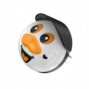 创意语音小夜灯人工智能幻熊卡通声控LED语音迷你护眼氛围灯节能