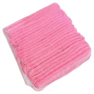 三卫一次性头套无纺布厨师防尘工作帽透气卫生食品帽防油烟发网帽