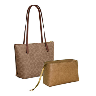 缇星梵适用于coach蔻驰Fiona24拉链内胆包分隔收纳内衬轻内袋内撑