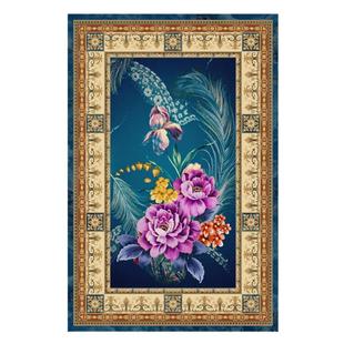 欧式美式客厅地毯家用简约进门沙发茶几垫卧室床边毯满铺大面积