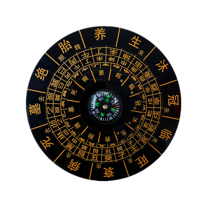 杨公三合水法盘十二长生水口罗盘