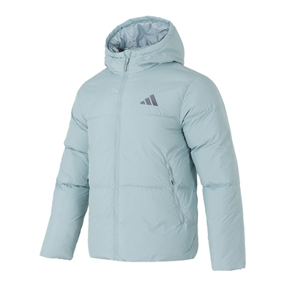 阿迪达斯男款防风保暖羽绒服外套