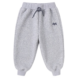 [暖的绒易]嘟嘟家男童裤子秋冬加绒宝宝长裤冬季儿童童装女童衣服