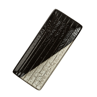 日式和风寿司盘子小吃点心盘串串盘子餐具陶瓷摆盘创意长方形平盘