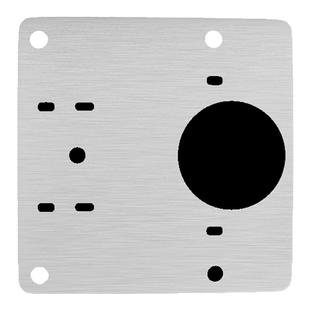 不锈钢柜门合页修复固定板铰链橱衣柜飞机合页荷叶垫片折页厨