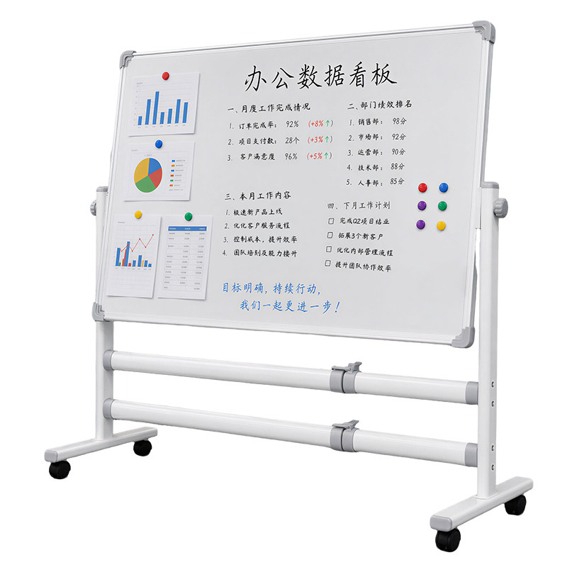 可移动写字板磁吸白板办公专用
