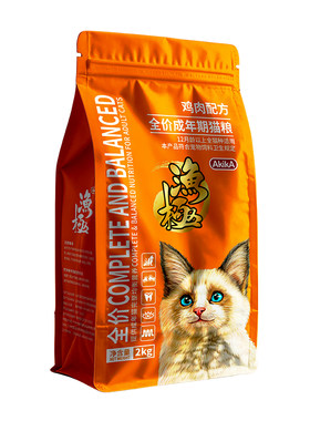 渔极全价猫粮成猫专用鸡肉配方鱼油蛋黄英短美短宠物猫咪主食