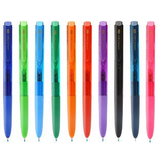 包邮日本uni三菱Signo RT1 UMN-155中性笔0.38/0.5mm按动水笔办公学生低阻尼顺滑黑笔彩色手账签字笔日系文具