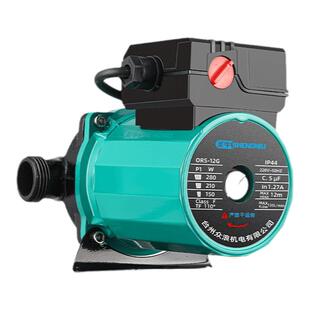 家用暖气循环泵220V小型低音地暖锅炉屏蔽泵热水器回水管道增压泵