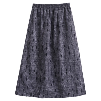 2025秋冬新款纯棉半身裙女牛仔裙