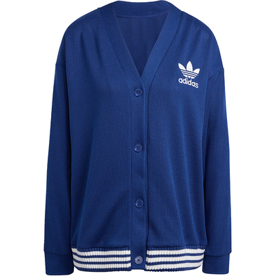Adidas/阿迪达斯正品三叶草CARDIGAN女士针织宽松开衫IR5292