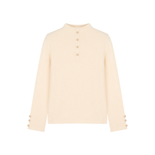 Amybaby女童上衣冬季2025新款韩系软糯亲肤洋气纯色半高领打底衫