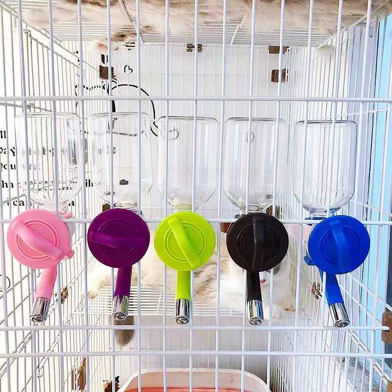 宠物饮水器挂式饮水器饮不不珠滴漏水壶猫单猫狗弹簧犬通用带