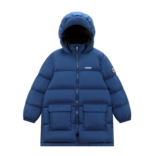 左西童装儿童极寒羽绒服中长款冬季加厚2025新款男童三防保暖外套
