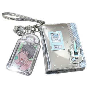 护照夹多功能小卡册小卡包大容量活页手账本追星拍立得uda卡片夹