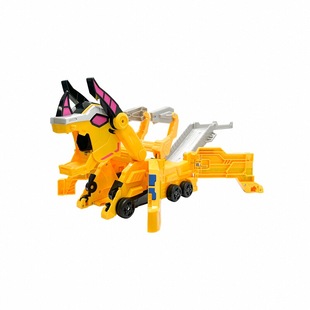 盟卡车神之龙兽觉醒太古战车霸王龙变形儿童玩具男孩礼物萌卡