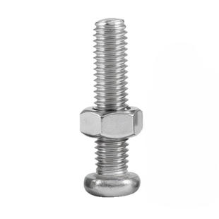 十字圆头螺丝螺母套装304不锈钢盘头螺栓带螺帽M2M2.5M3M4M5M8M10