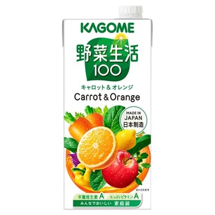日本进口kagome可果美混合果蔬汁野菜生活轻断食家庭装番茄饮料
