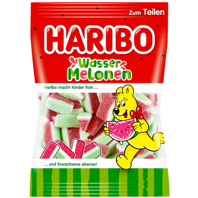 德国进口！哈瑞宝西瓜味软糖酸甜水果混合夹心糖果彩色酸爽味