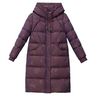 妙采旗舰店中长款2024妈妈羽绒服冬装新款中老年女装洋气秋冬外套