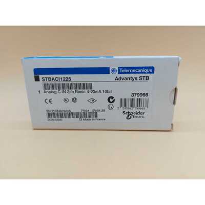 议价STBACI1225 SCHNEIDER ELECTRIC ADVANTYS STBACI1225 分析输