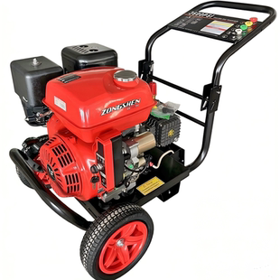 宗申190汽油机配超高压清洗机联龙15匹管道疏通泵除锈喷砂250公斤