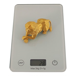 暗区周边 金狮雕像大金模型游戏道具3D打印收藏摆件网红爆款狮子
