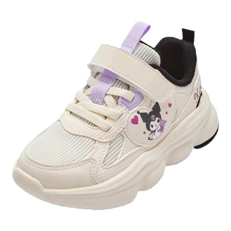 女童软底运动鞋中大童防滑小白鞋